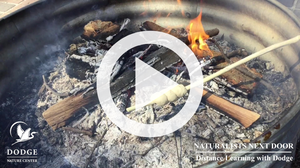 Watch Dodge Naturalist Mick Garrett show you all the tricks to mix dough, spiral it on a stick, and twirl 'til it’s toasted.