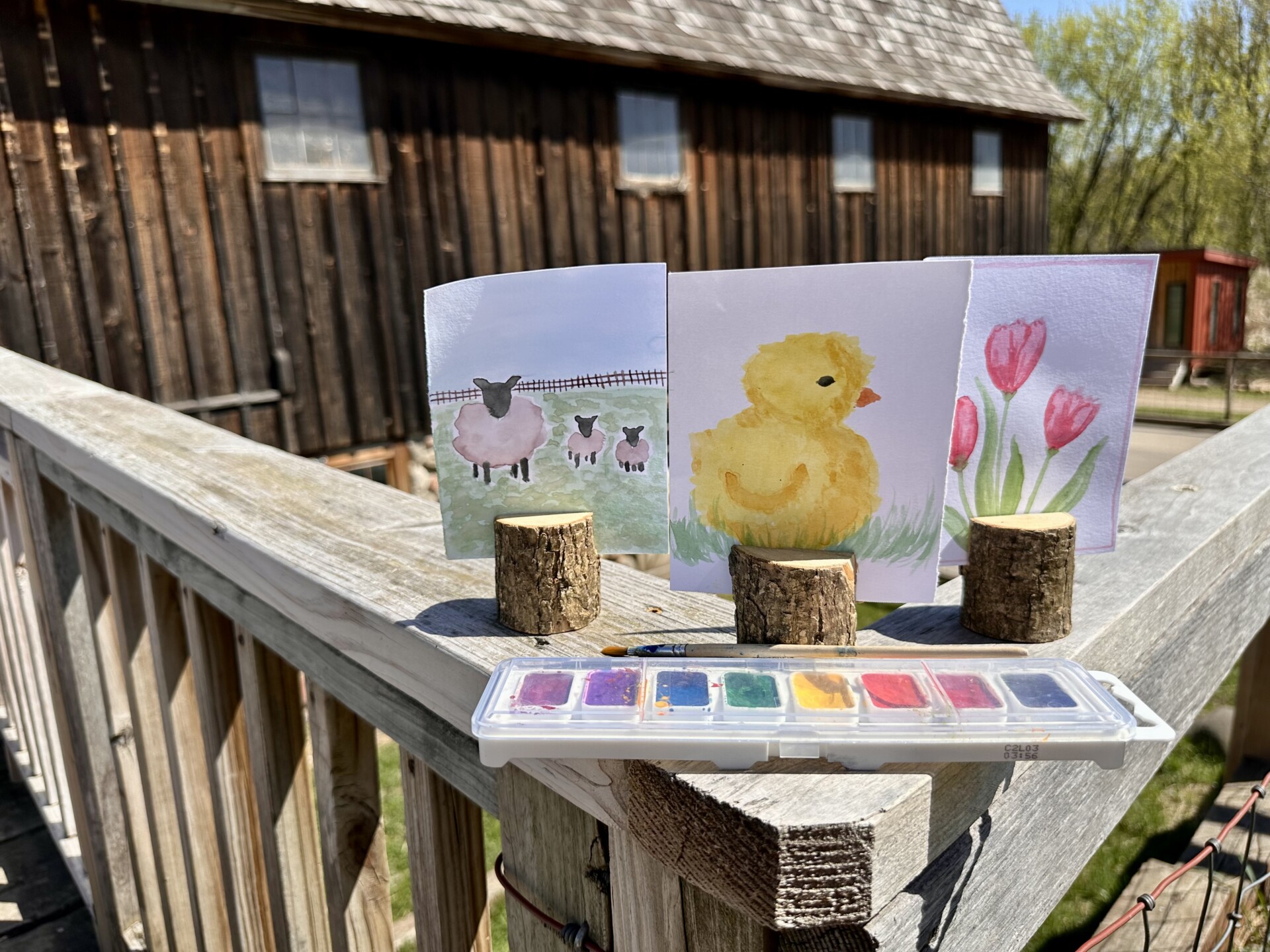 Farm Watercolors